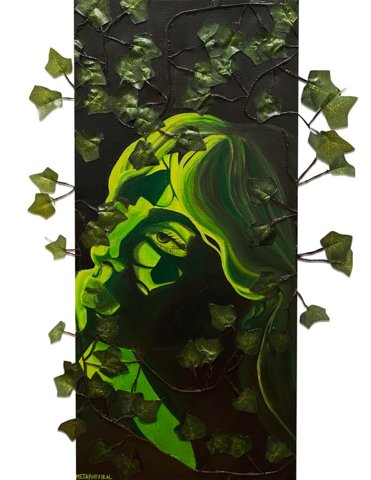 Poison Ivy - 12x24in Original Acrylic Painting